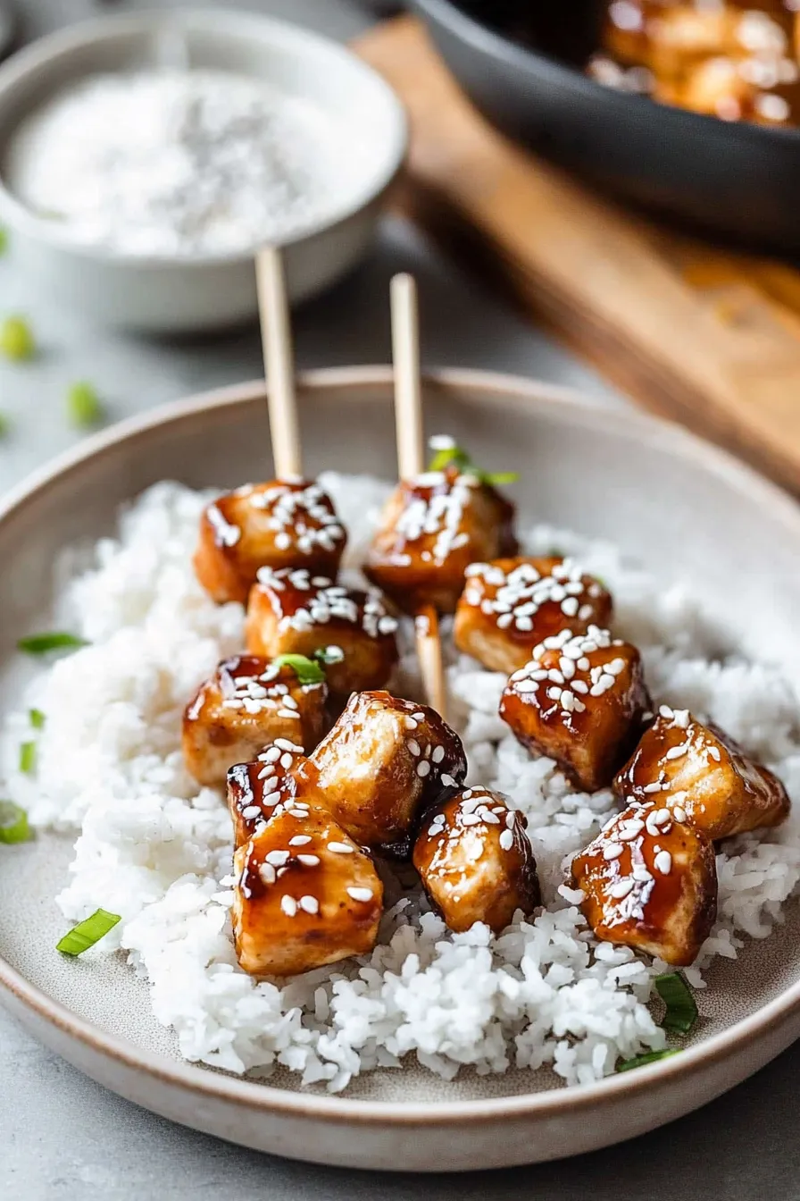 Teriyaki Chicken Skewers