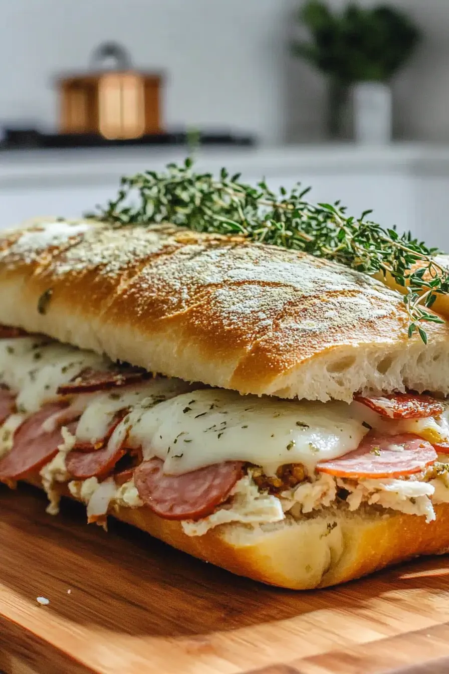 Ultimate Gourmet Ciabatta Sandwich