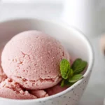 Refreshing Watermelon Sorbet Ready to Serve