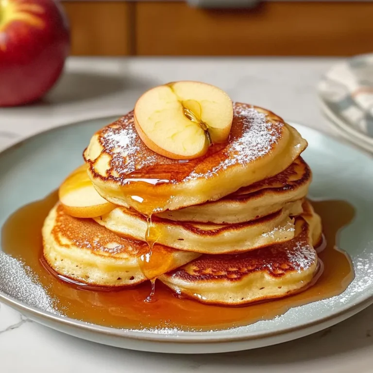 Apple Ring Pancakes