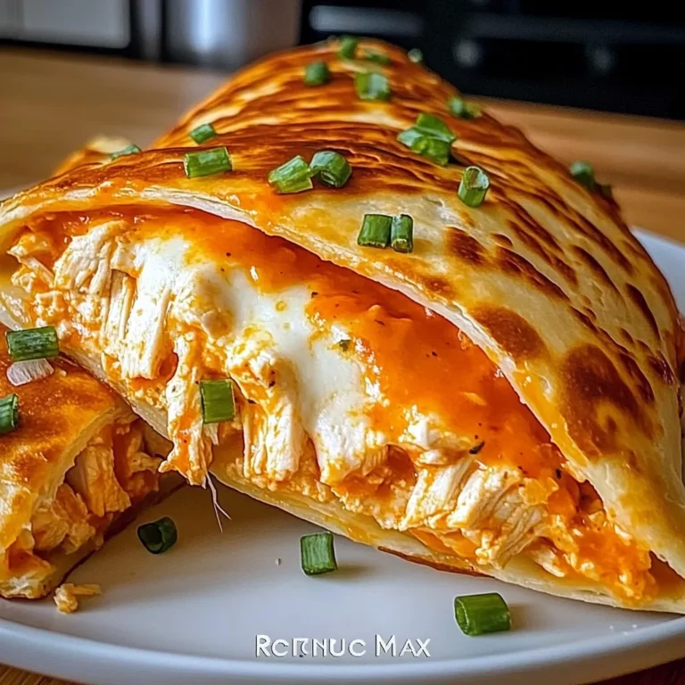 Buffalo Chicken Calzone