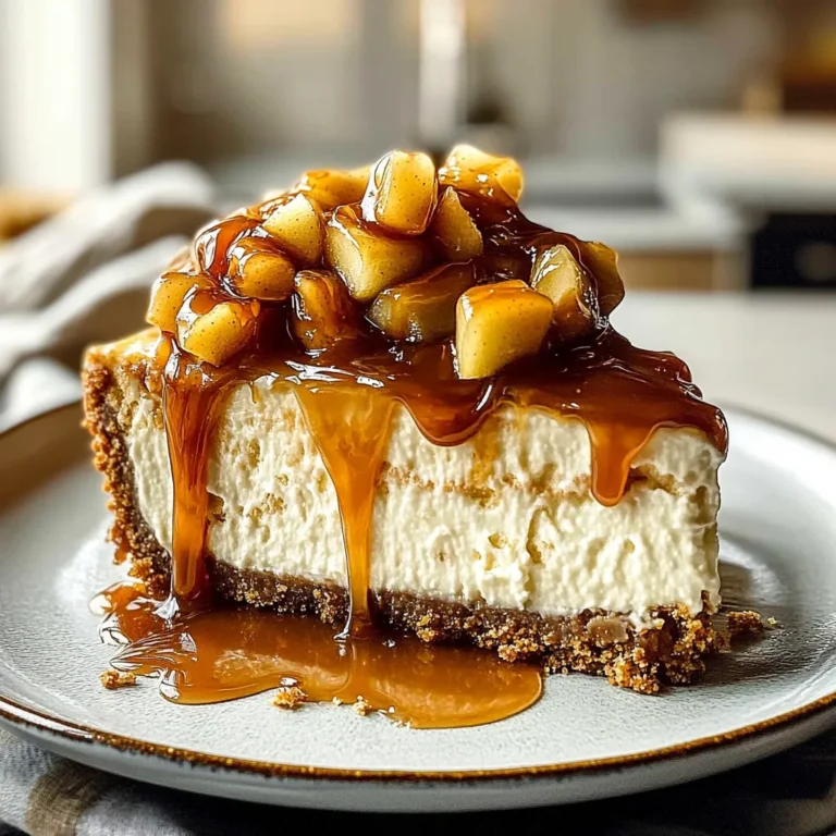 Caramel Apple Cheesecake: The Ultimate Fall Dessert Recipe