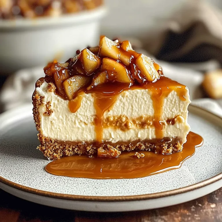 Caramel Apple Cheesecake: The Ultimate Fall Dessert Recipe