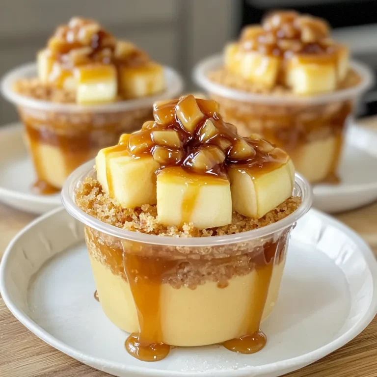 Caramel Apple Dessert Cups Recipe