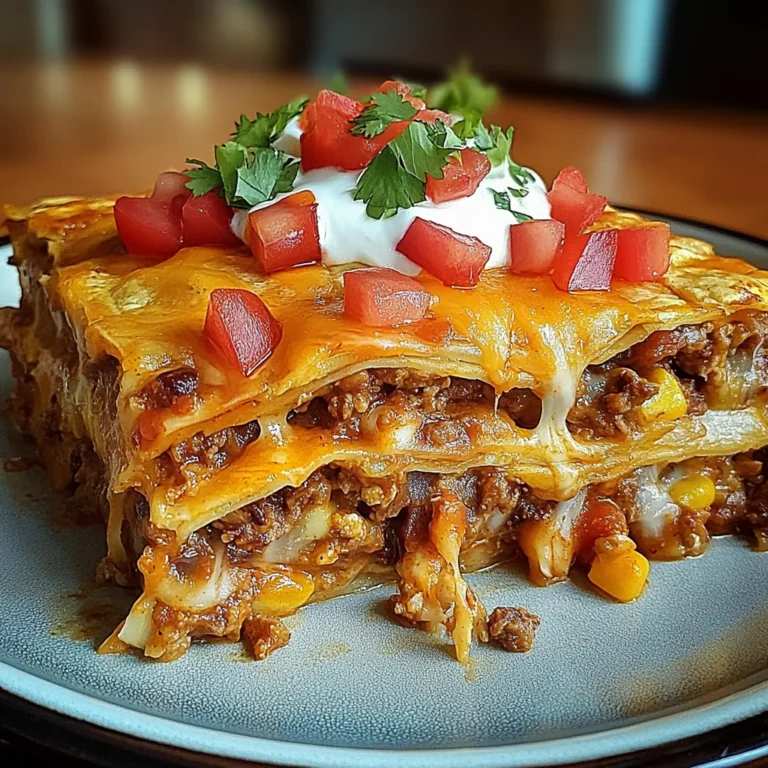 Easy Mexican Tortilla Casserole for Dinner