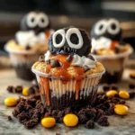 Graveyard Pudding Cookie Cups