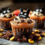 Graveyard Pudding Cookie Cups