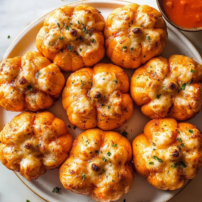 Pizza-Stuffed Pumpkins