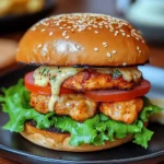 Spicy Chipotle Chicken Burger