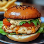 Spicy Chipotle Chicken Burger