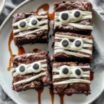 Spooky Mummy Brownies Recipe