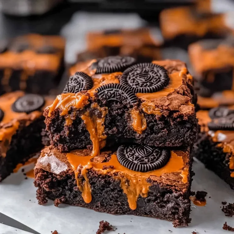 The Best Halloween Oreo Brownies