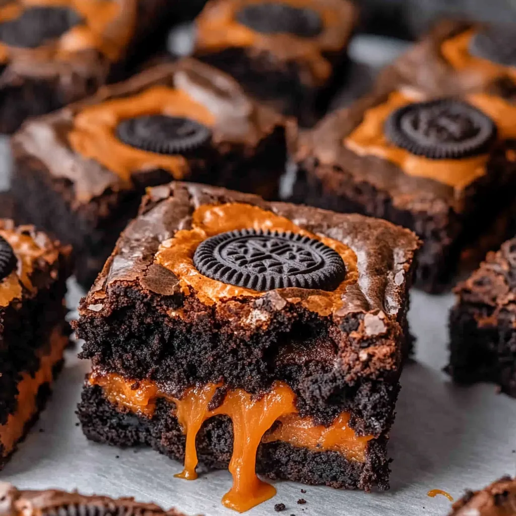 The Best Halloween Oreo Brownies