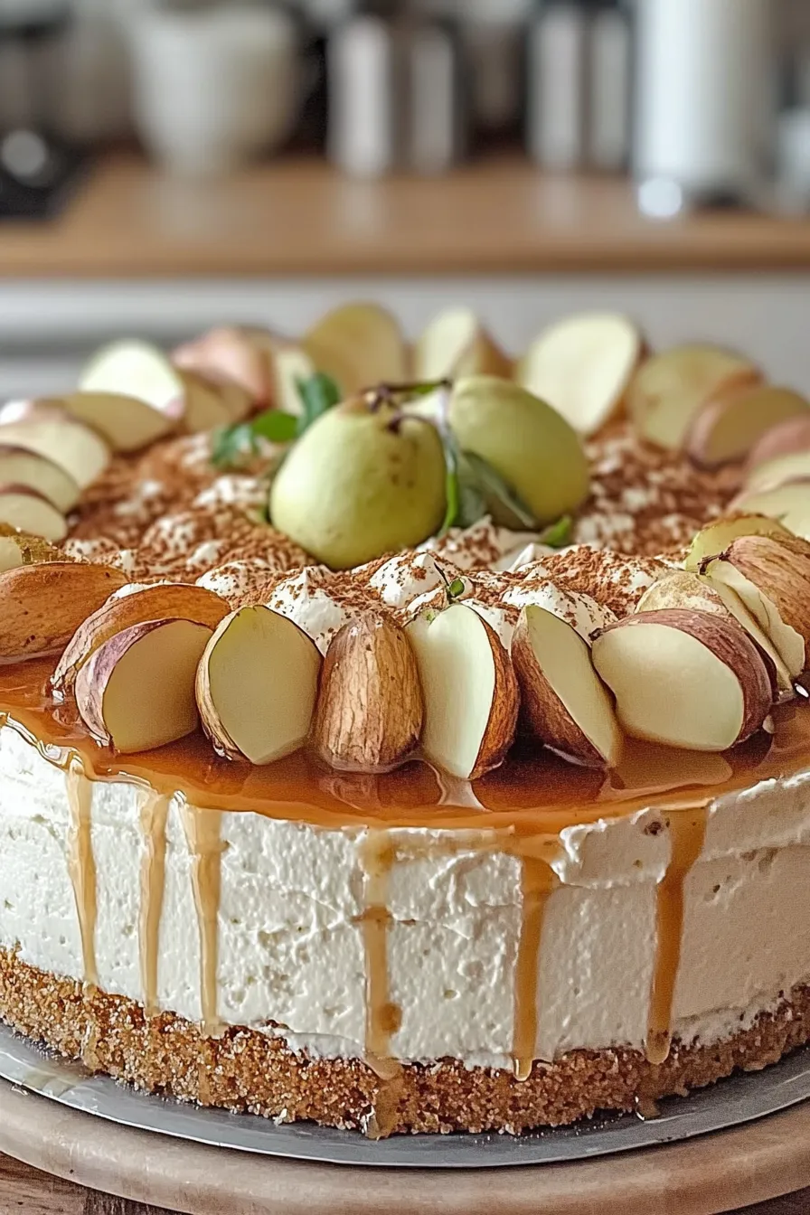 Apple Cider Cheesecake