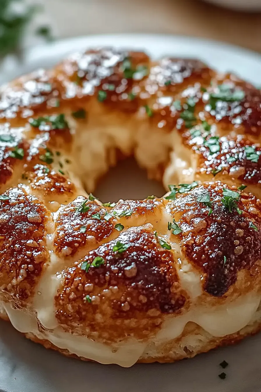 Chicken Alfredo Monkey Bread