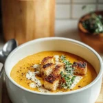 Creamy Comforting Pumpkin Soup Ready to Enjoy