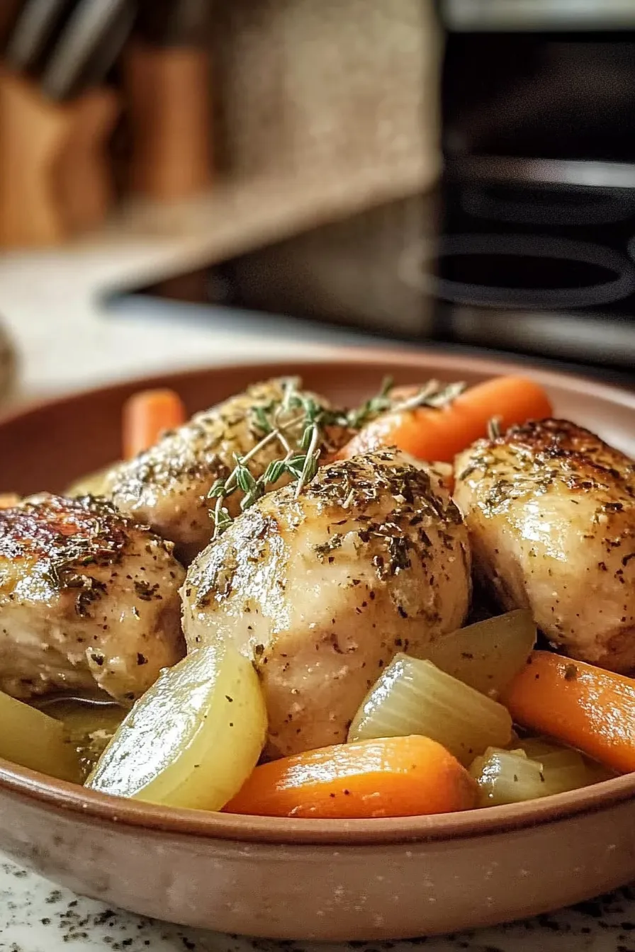 Crockpot Herb Chicken and Veggies: A Cozy Dinner Option