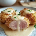 Deliciously Creamy Chicken Cordon Bleu Plated Dish
