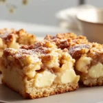 Easy Apple Coffee Cake with Cinnamon Streusel Topping Slice
