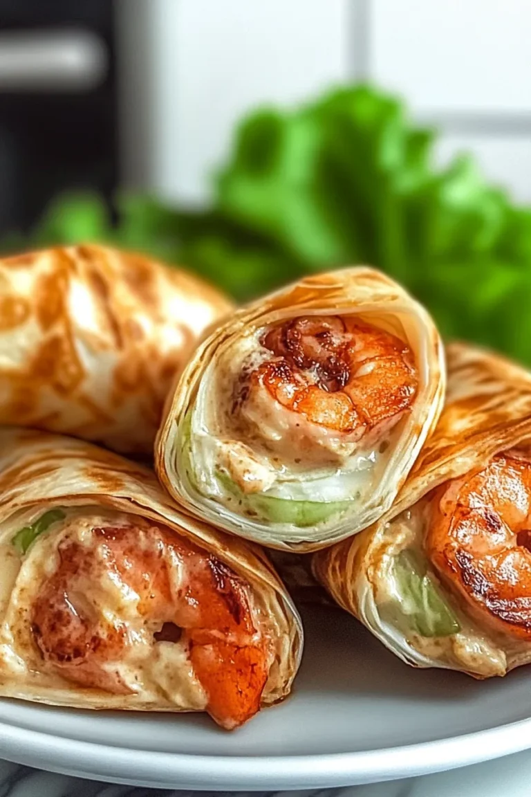 Grilled Shrimp Caesar Wraps Ready to Serve