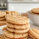 Homemade Copycat Nutter Butters Freshly Baked Cookies
