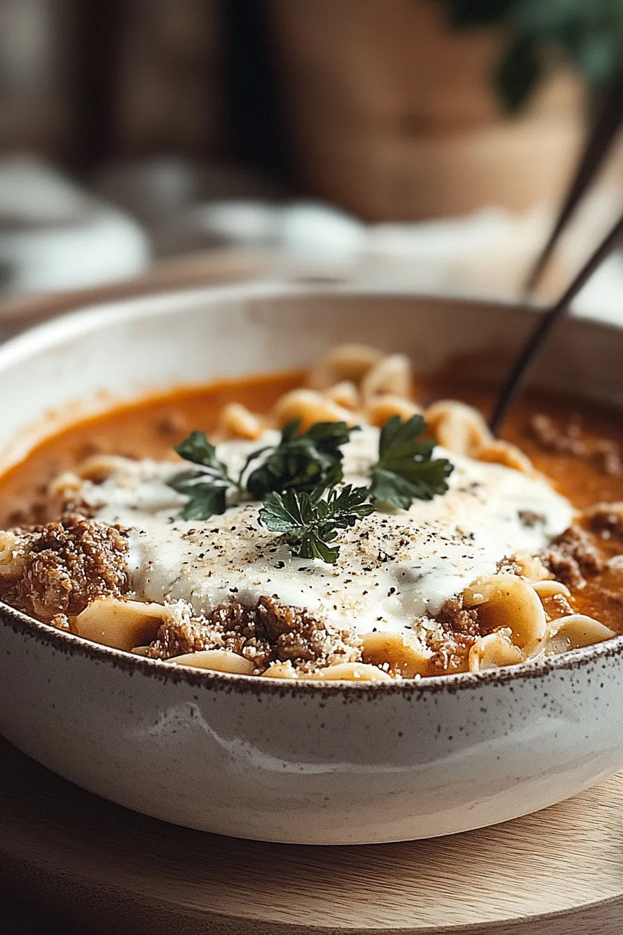 Lasagna Soup Will Warm Your Soul