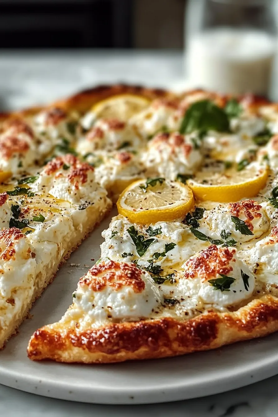 Lemon Pizza