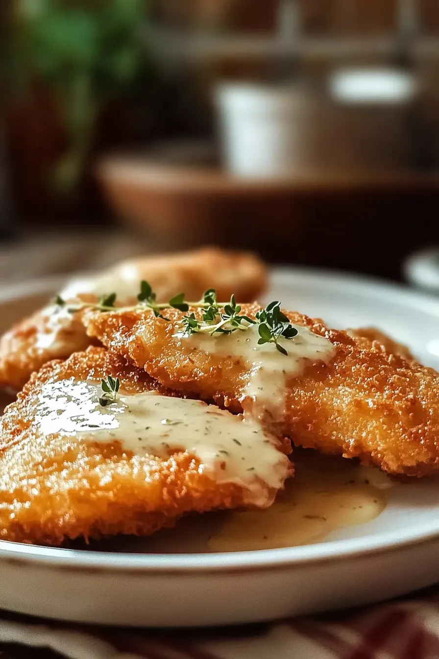 Melt in Your Mouth Chicken Served with a Side Salad
