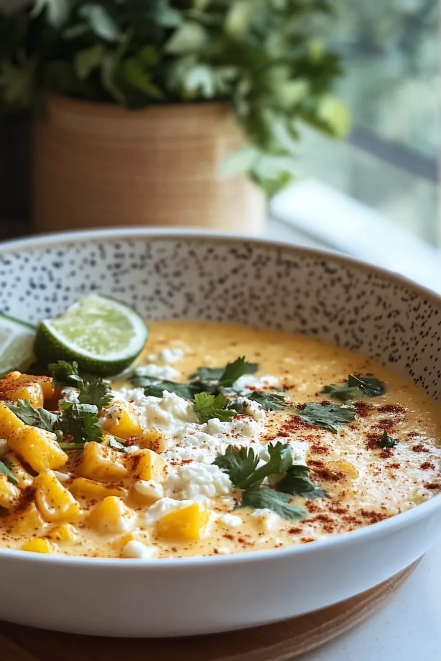 Mexican Street Corn Soup