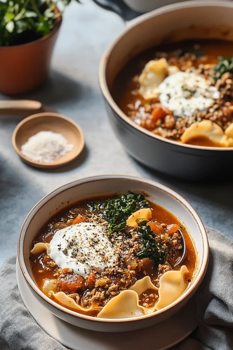 One Pot Lasagna Soup: Comfort in a Bowl