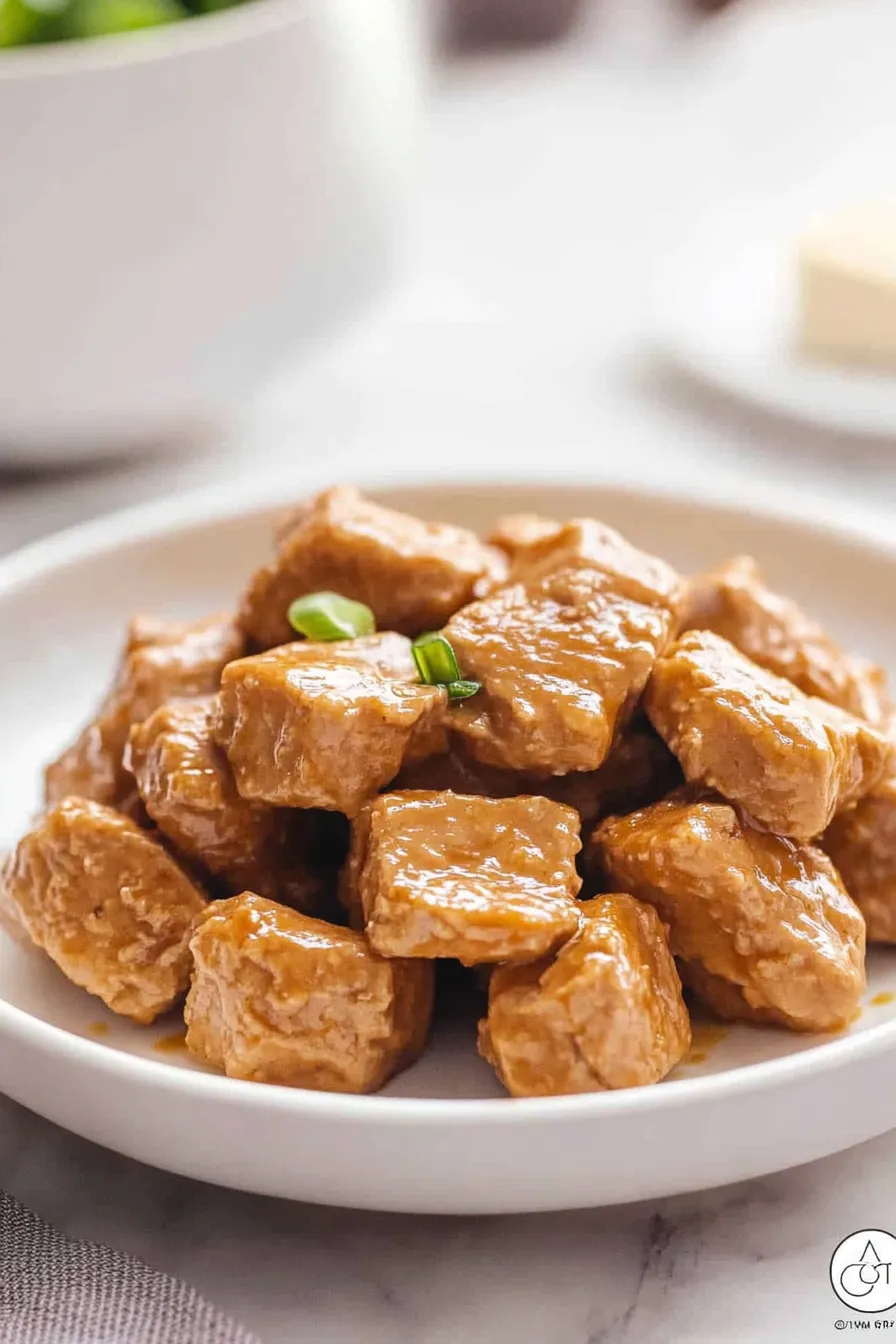 Delicious Slow Cooker Orange Chicken Served with Rice
