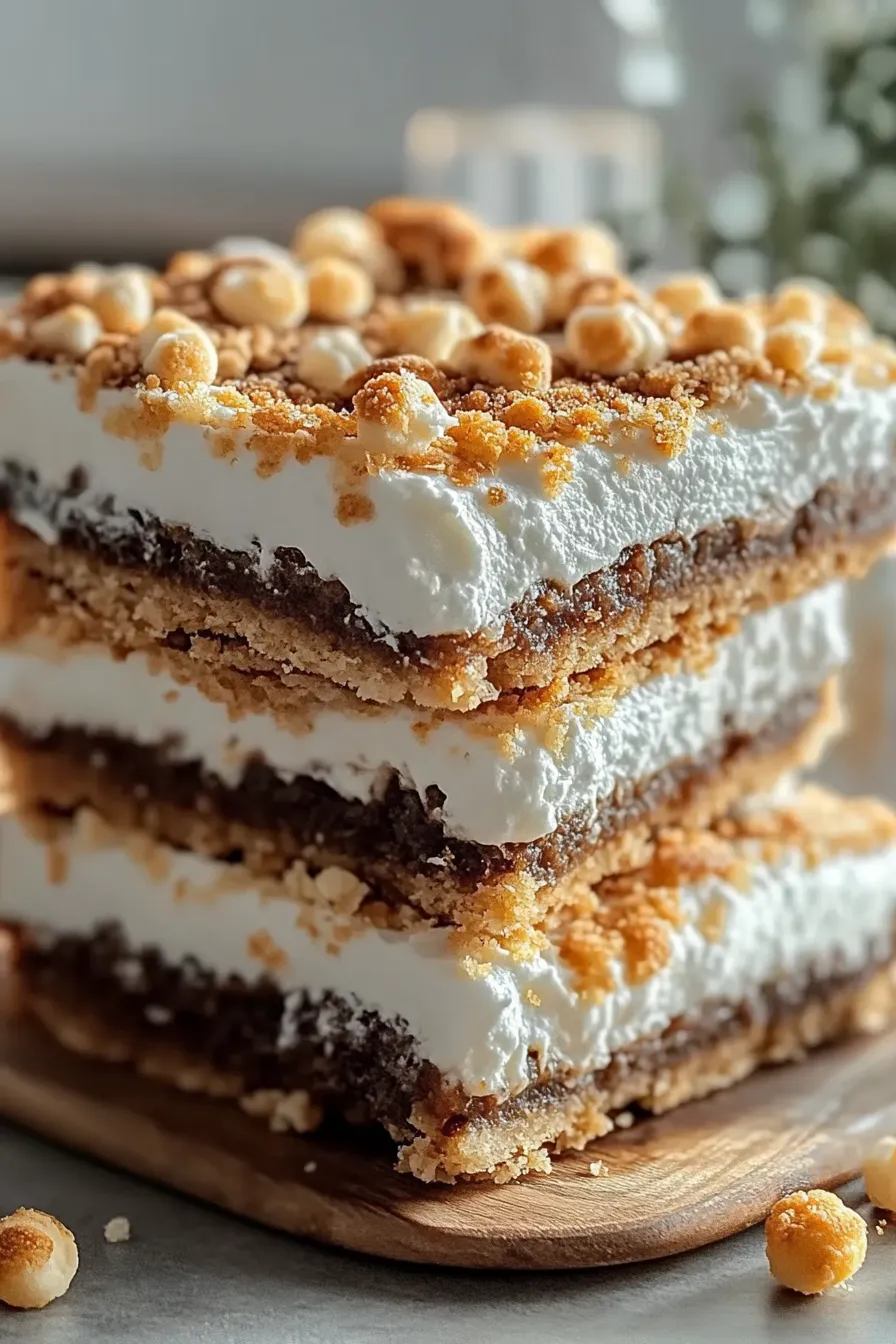 S’mores Seven Layer Bars