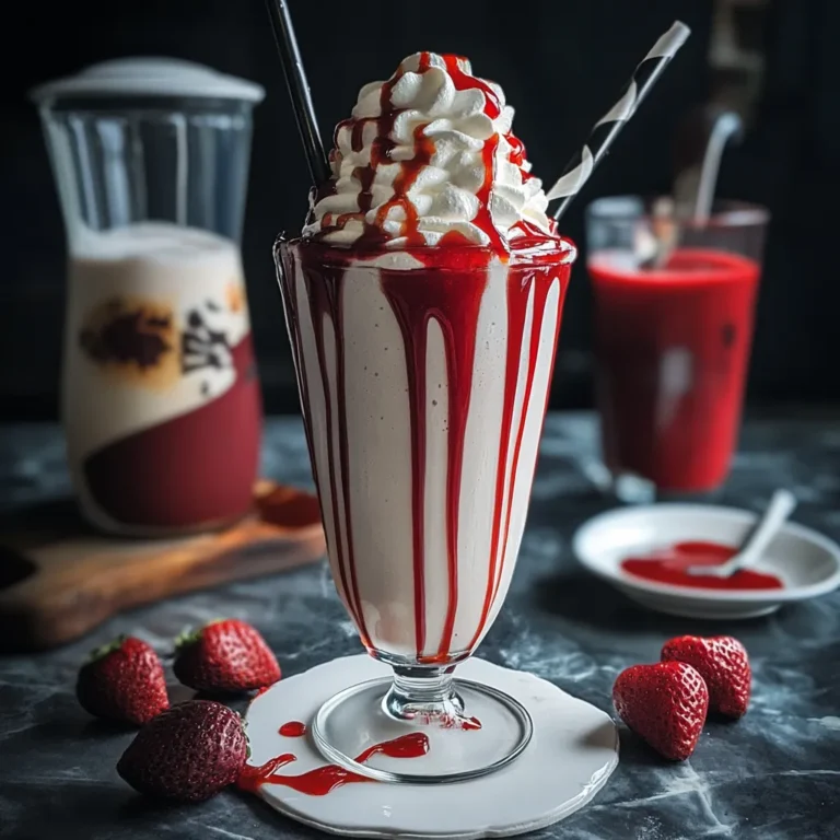2. Vampire’s Delight Milkshake