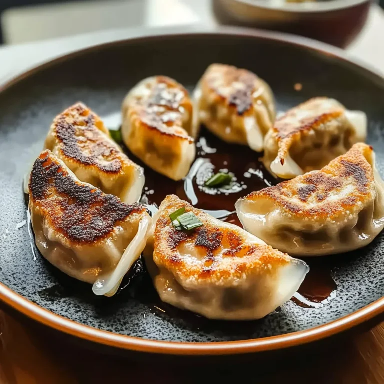 Crispy Pan-Fried Dumplings: A Homemade Delight