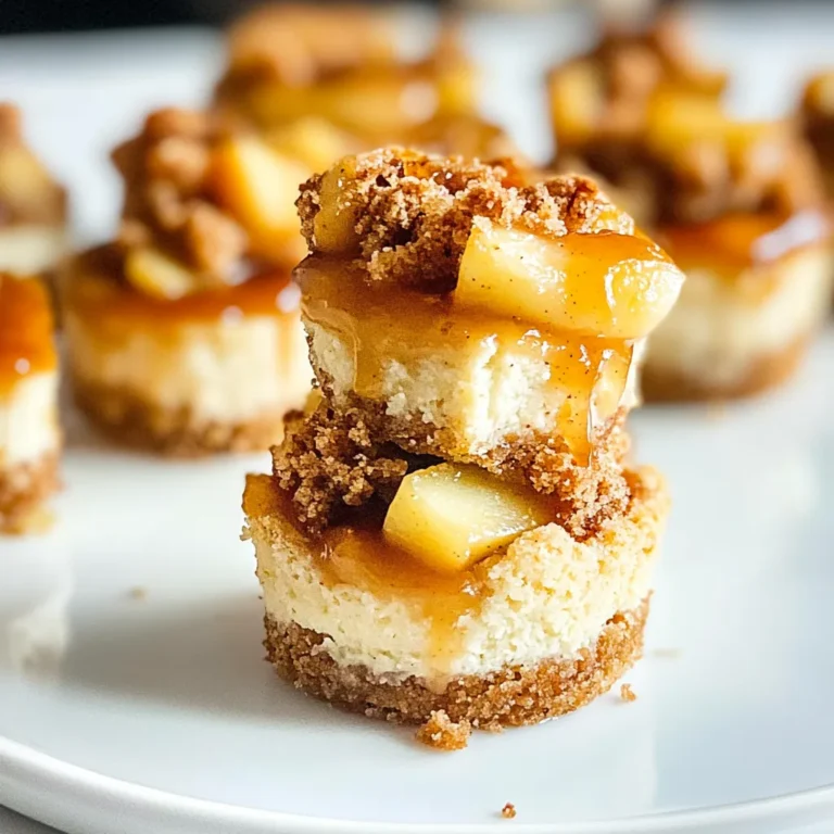 Apple Pie Cheesecake Bites