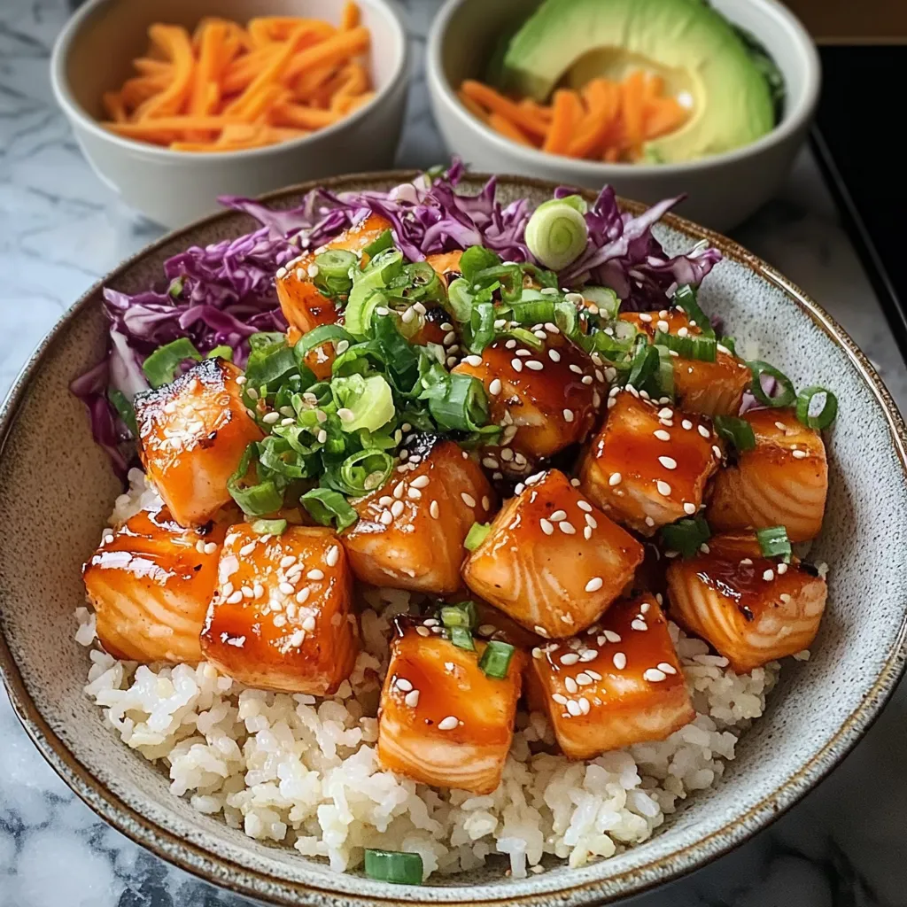 BANG BANG SALMON BITES BOWLS
