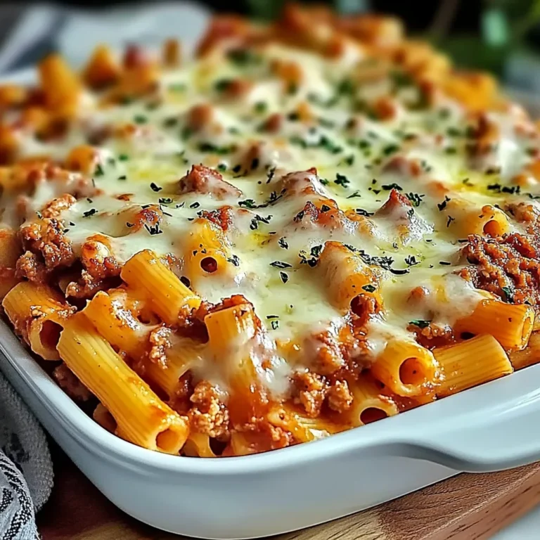 Baked Ziti Cheesy Pasta: The Ultimate Comfort Food Recipe