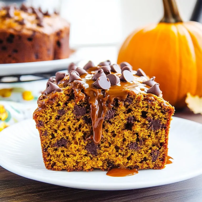 Best Chocolate Chip Pumpkin Bread + VIDEO