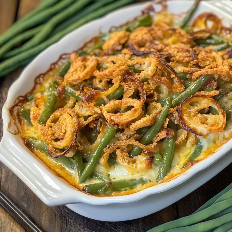 Best Green Bean Casserole Recipe