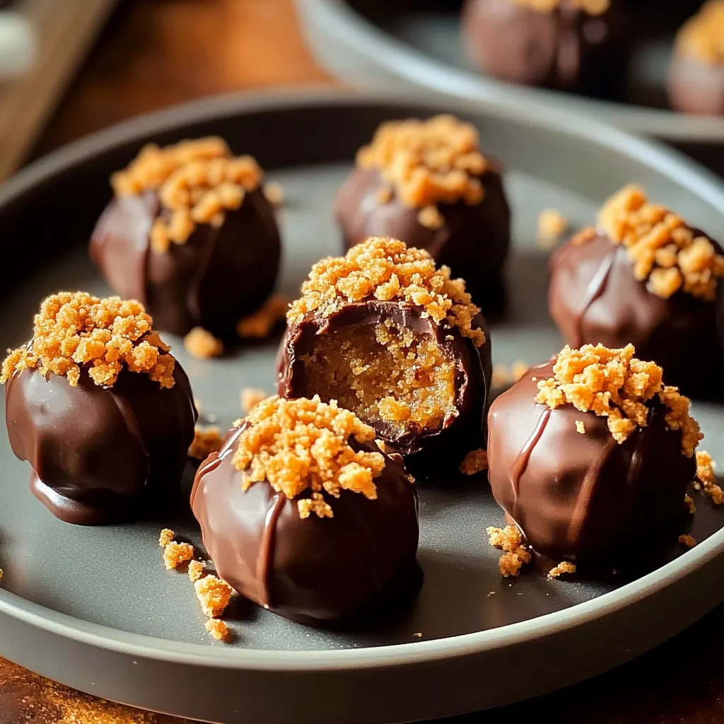 Biscoff Cookie Butter Truffles