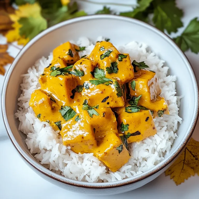 CREAMY PUMPKIN CURRY