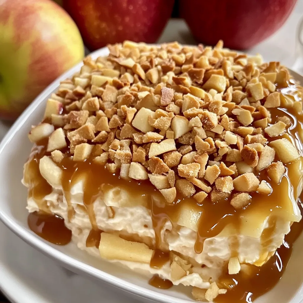 Caramel Apple Cheesecake Dip Recipe