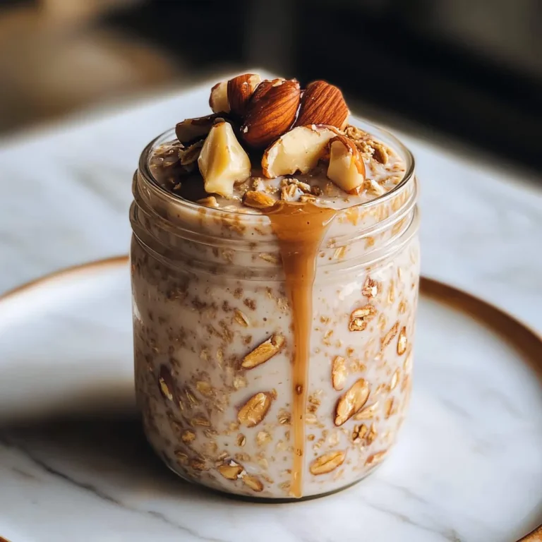 Chestnut Praline Overnight Oats