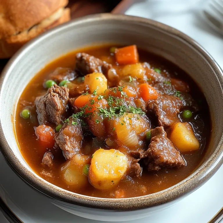 Comforting Crockpot Beef Stew