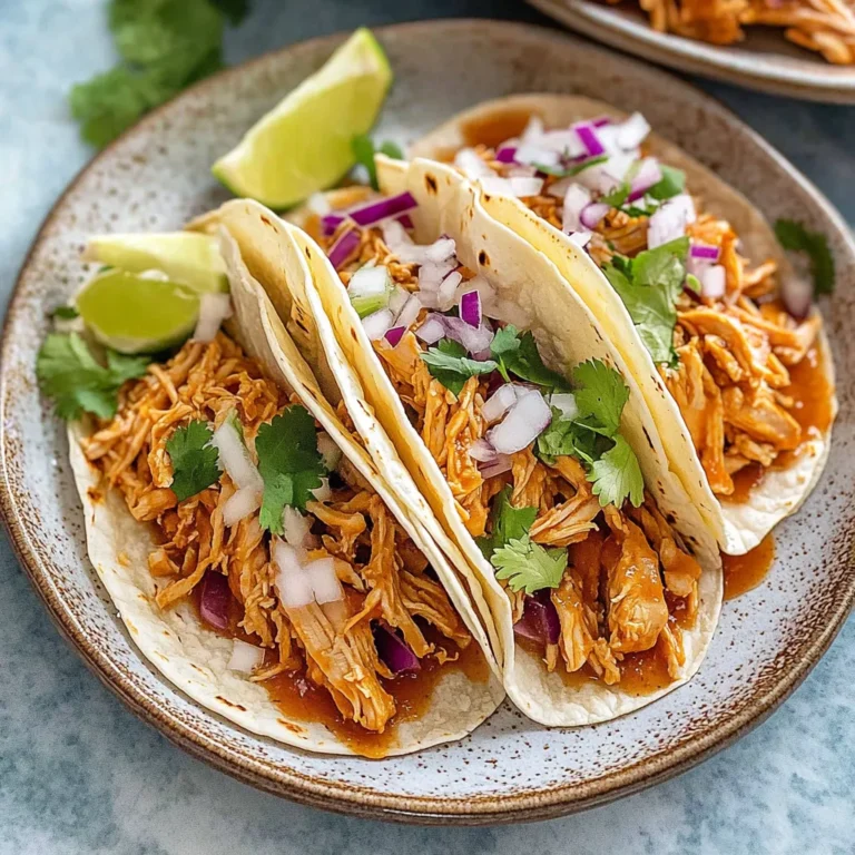 Crockpot Chicken Tacos
