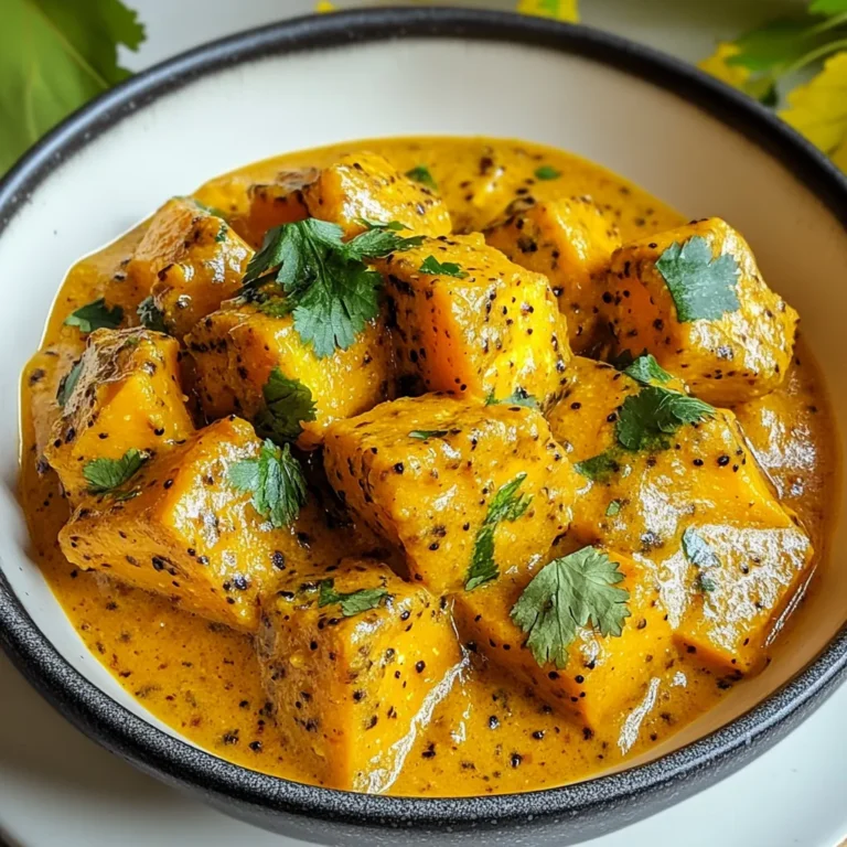 EASY BUTTERNUT SQUASH CURRY