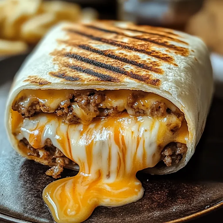 EASY GRILLED CHEESE BURRITO (TACO BELL COPYCAT)