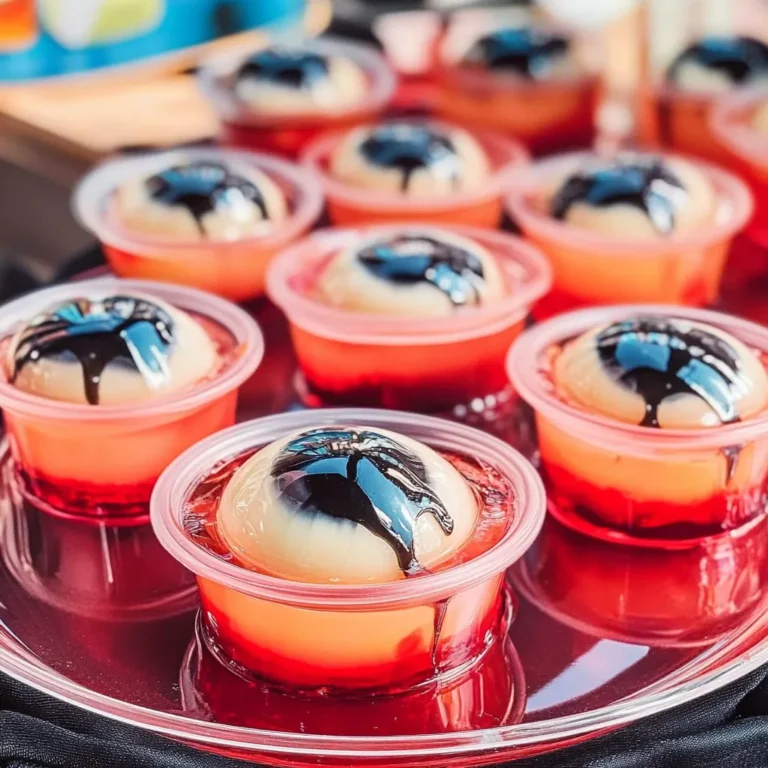 EYEBALL JELLO SHOTS