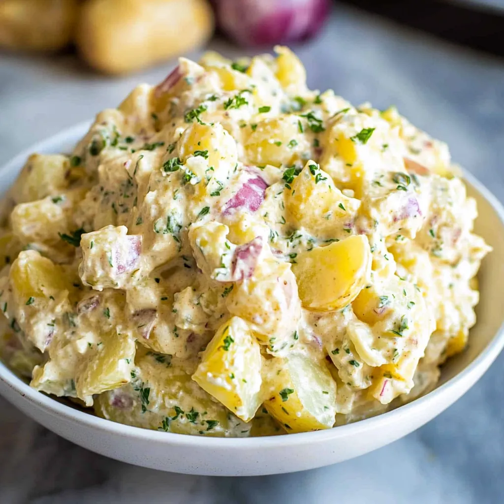 Easy Creamy Potato Salad
