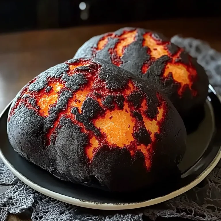 Easy Halloween Brimstone Bread